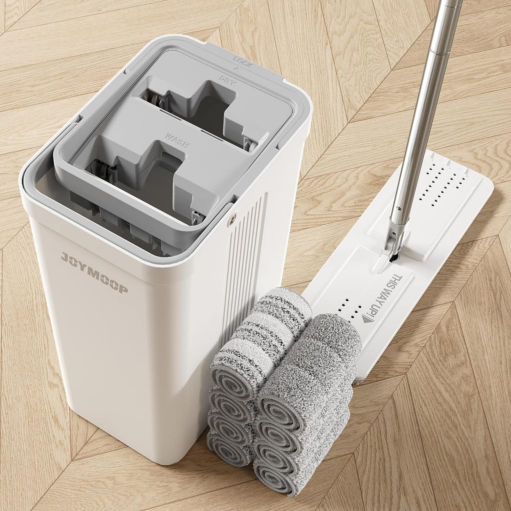 81549PJq7WL. AC SL1500 Joymoop Mop and Bucket Set with wringer