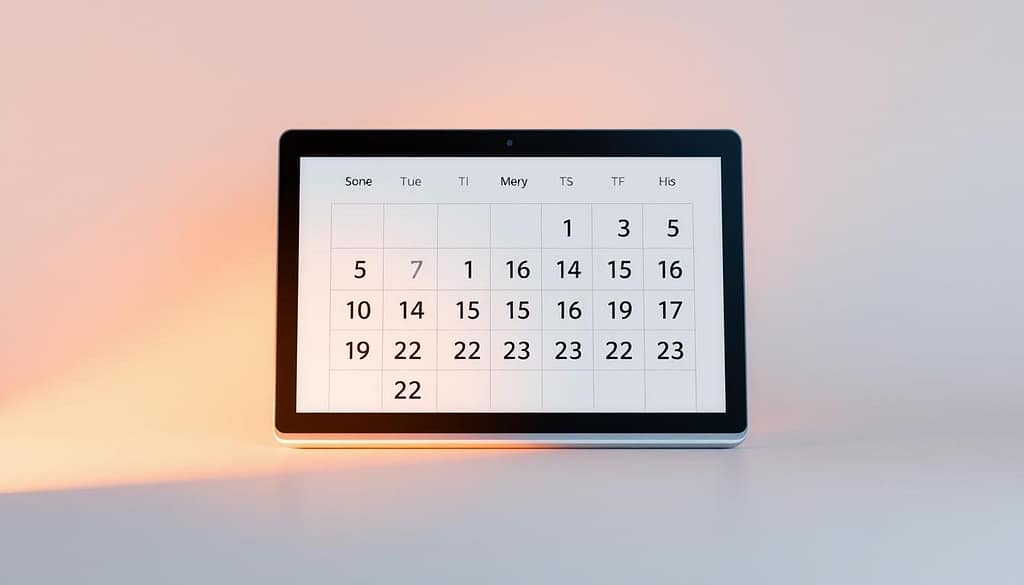 Digital Calendar