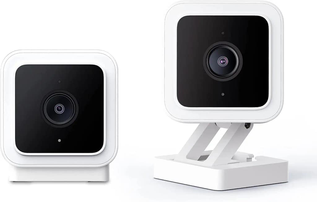 Indoor security camera and door/window sensors in a rental apartment Smart Home on a Budget Renters