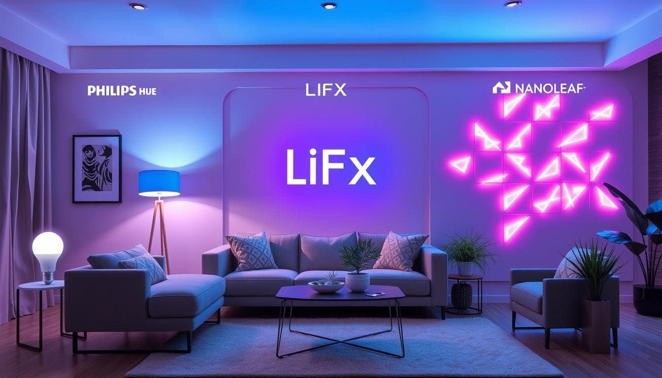 Philips Hue vs. LIFX vs. Nanoleaf